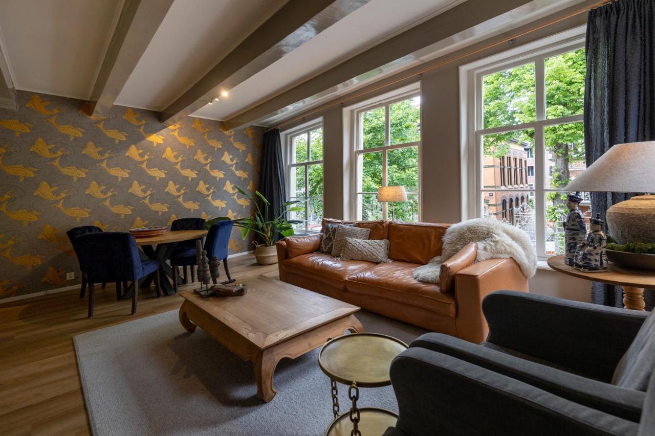 Heritage 17Th Century City Apartment Monsieur Philippe Leeuwarden Exteriör bild